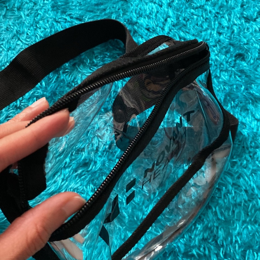 Novant Health Clear Black Fanny Pack - Picture 7 of 17
